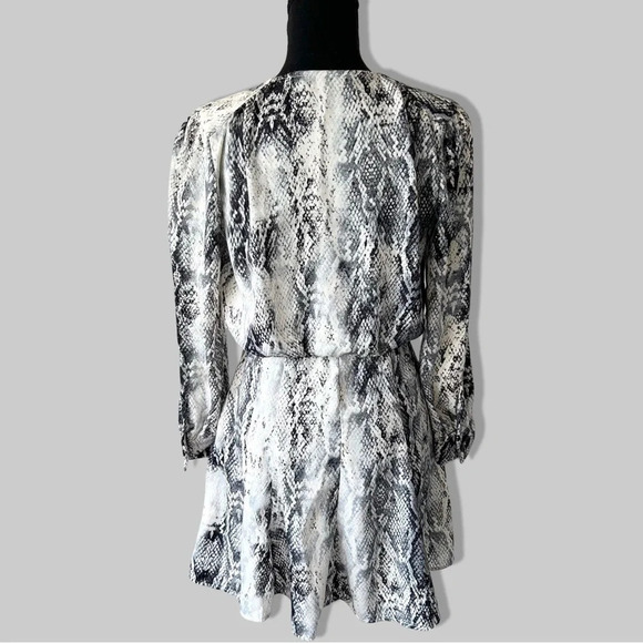 NEW ZARA ANIMAL PRINT BUTTON DOWN DRESS - Picture 4 of 14